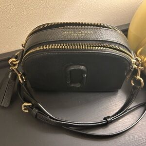 Marc Jacobs Black Snapshot Crossbody Bag